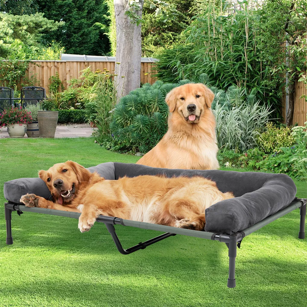Outdoor Camping Dog Bed - سرير مرتفع للكلاب من 