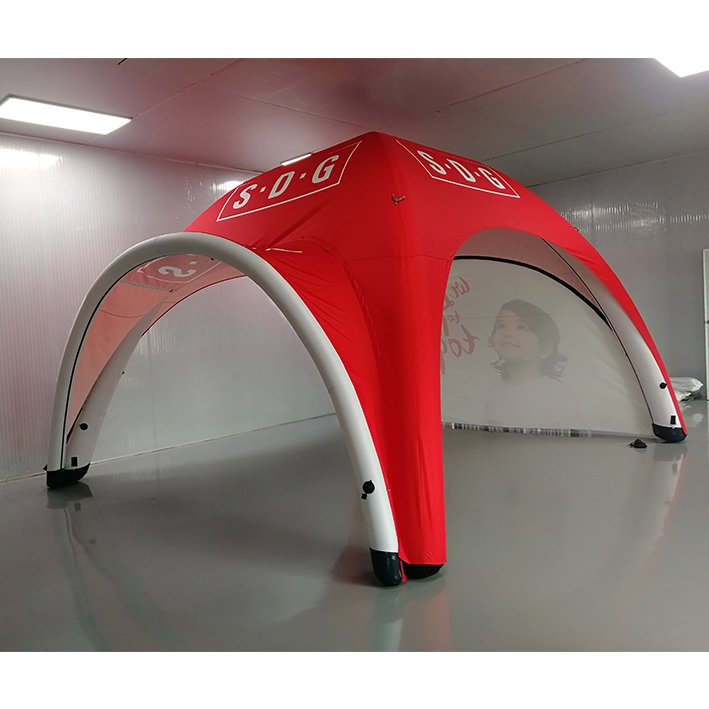 خيمة قابلة للنفخ قابلة للطي، خ - مراجعة Outdoor Camping Exhibition وسعره