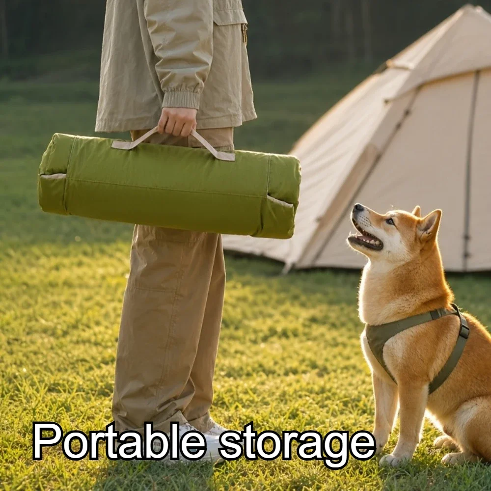 2026 سجادة متينة للحيوانات الأ - مراجعة Outdoor Camping Dog Bed وسعره