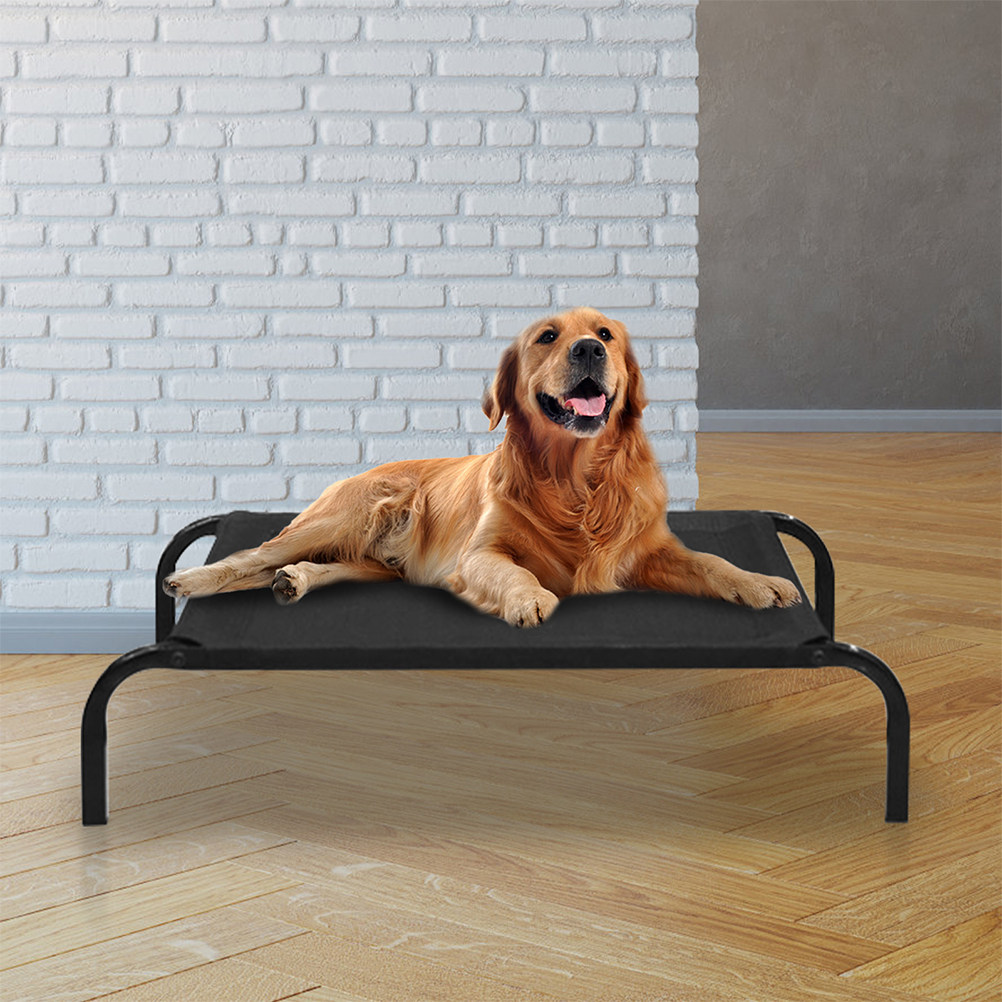 سرير حيوانات أليفة مع غطاء شبك - مراجعة Outdoor Camping Dog Bed وسعره